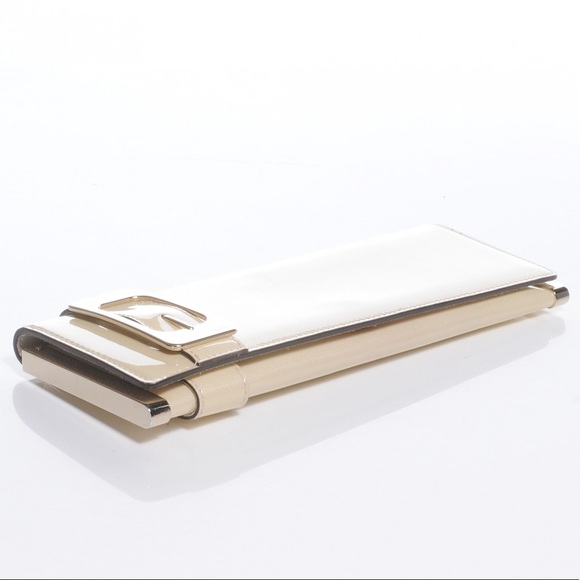 100% Authentic Gucci Patent Glitter Buckle Clutch - Picture 3 of 8